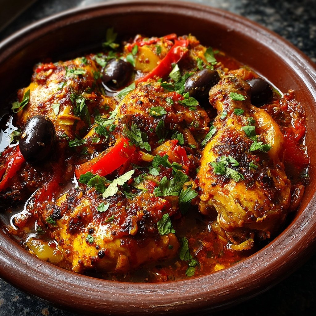 Global Flavors Moroccan Chicken Tagine