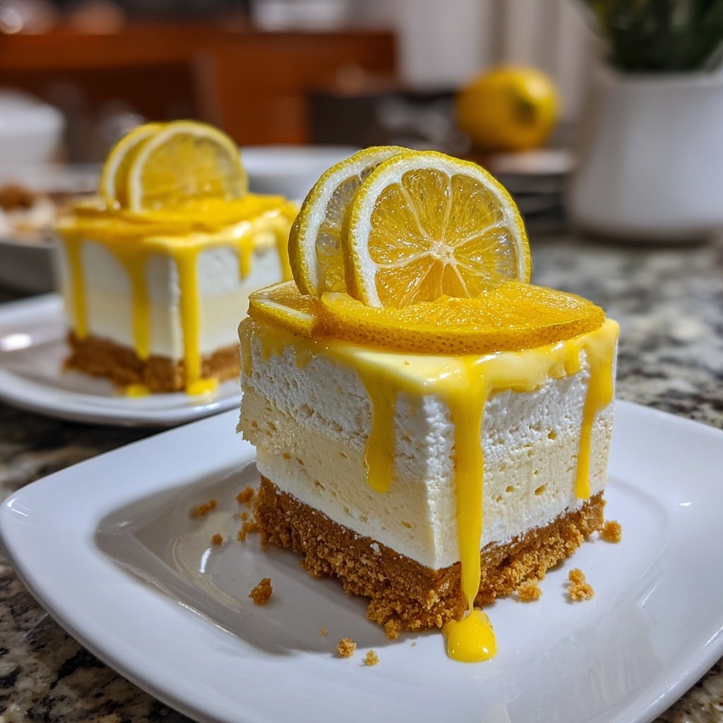 Italian Limoncello Lemon Dessert