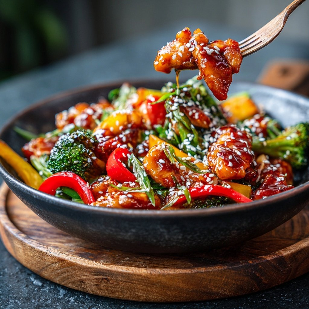 Easy Healthy Chicken Teriyaki Bowl