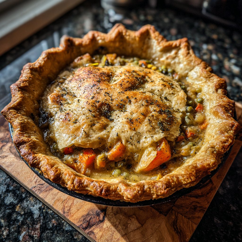 Sunday Creamy Vegetable Pot Pie