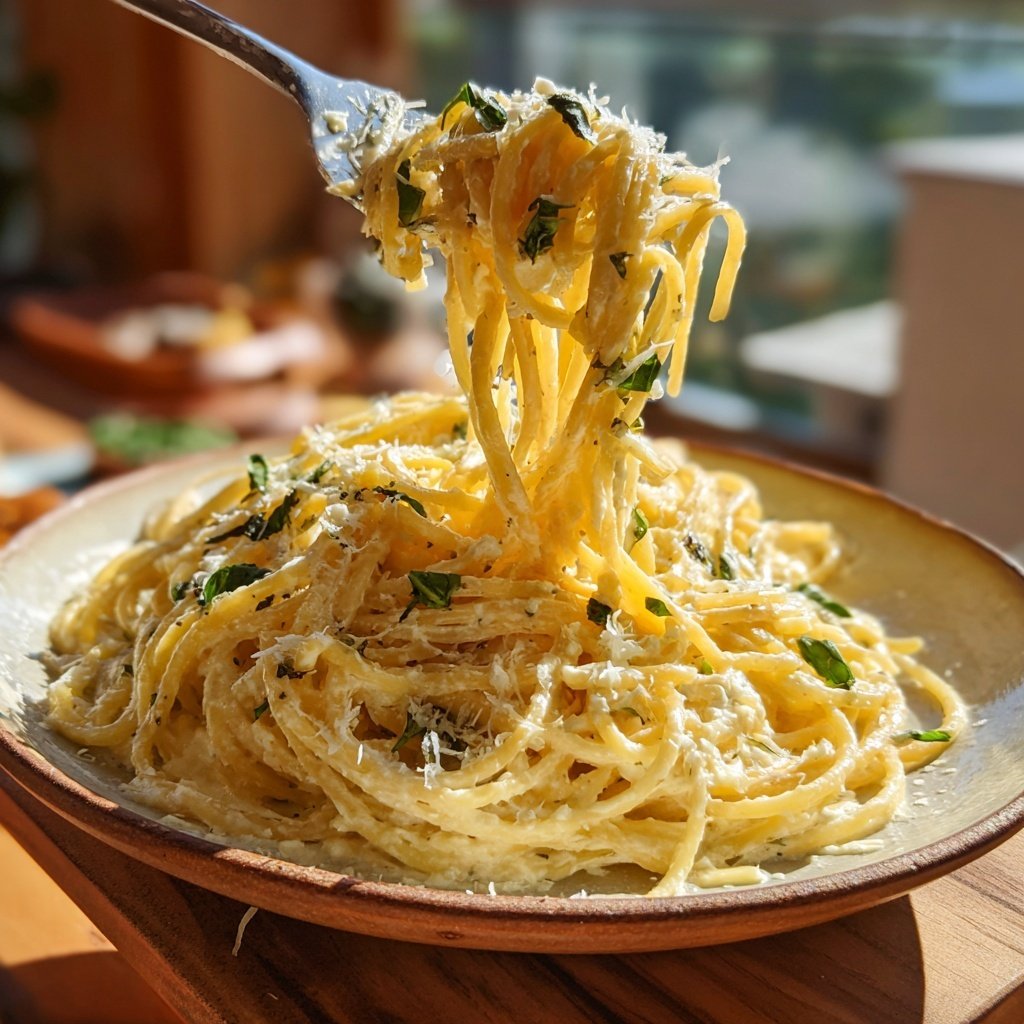 Romantic Lemon Ricotta Pasta