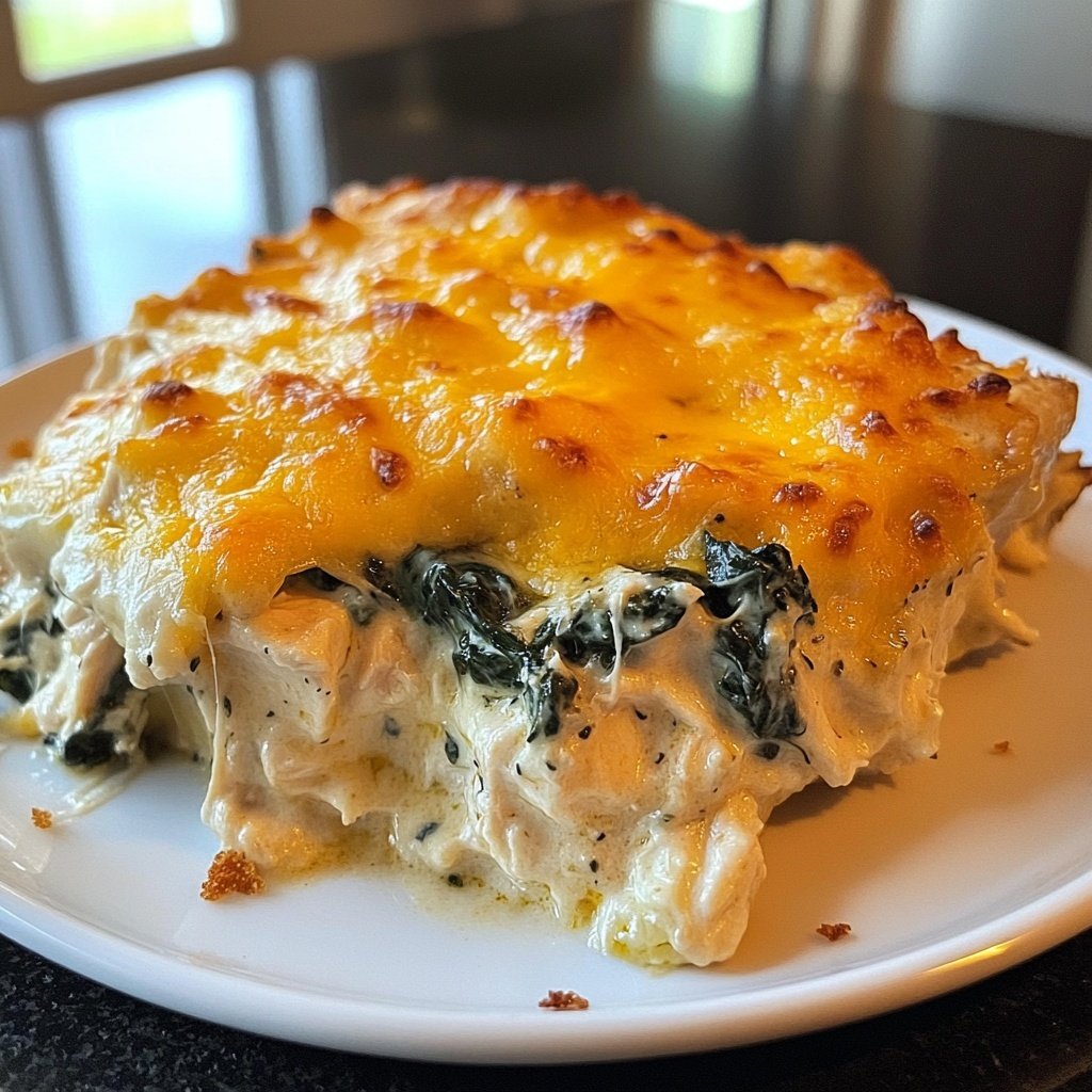 Creamy Low Carb Chicken Casserole