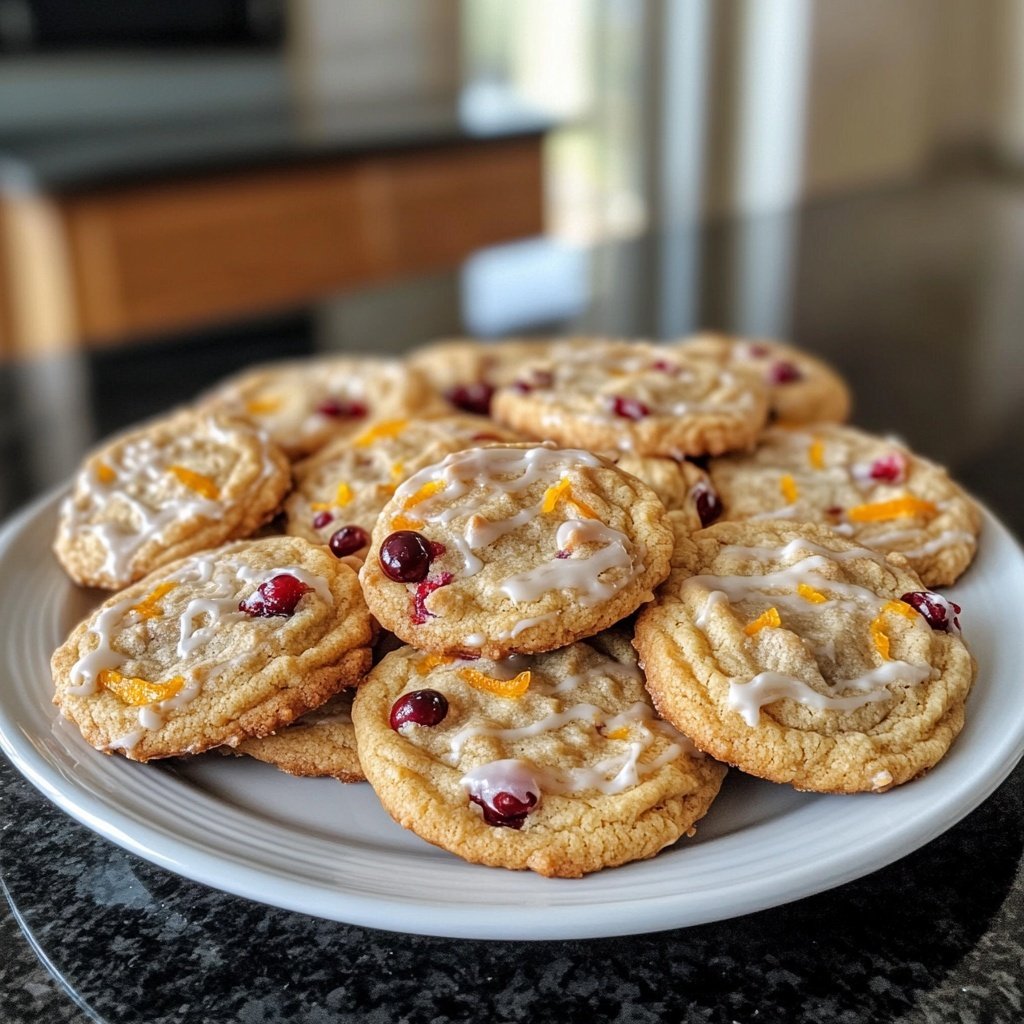 Best Christmas Cranberry Orange Cookies Recipe