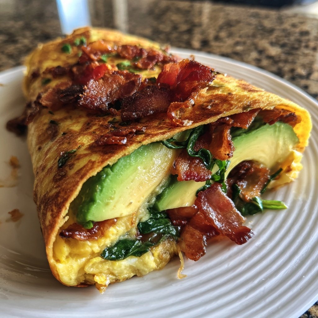 Keto Breakfast Egg Wraps