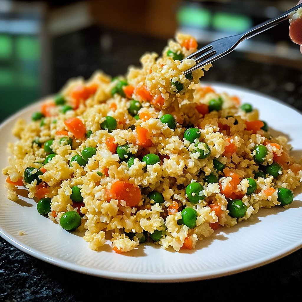 Simple Cauliflower Fried Rice Recipe