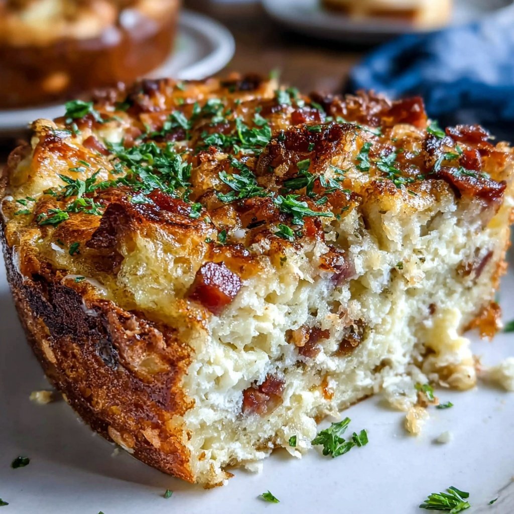 Spring Brunch Ham And Cheese Egg Bake