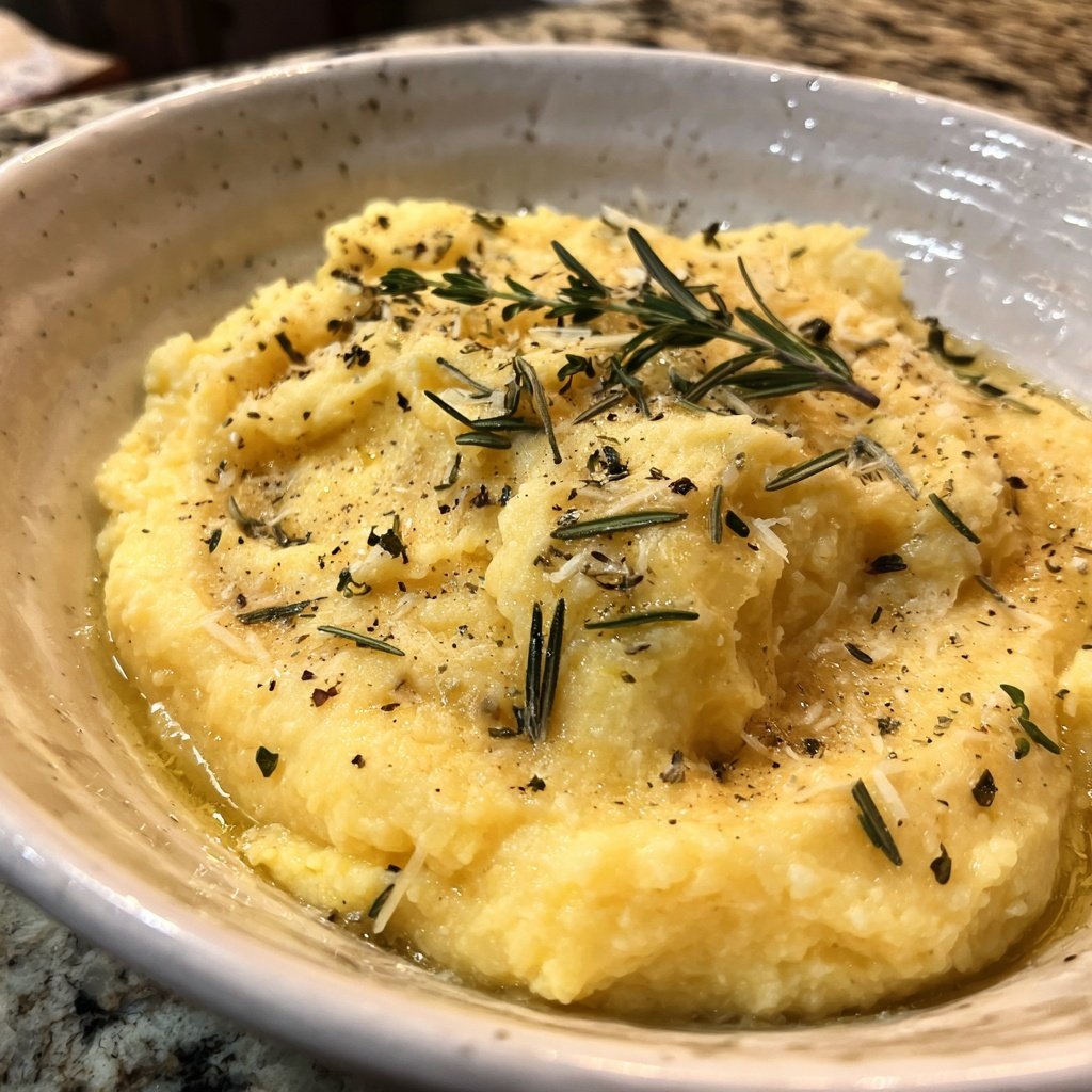 Romantic Creamy Polenta