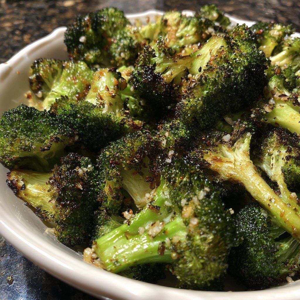 Roasted Broccoli With Garlic And Lemon